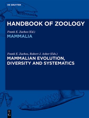 cover image of Mammalian Evolution, Diversity and Systematics